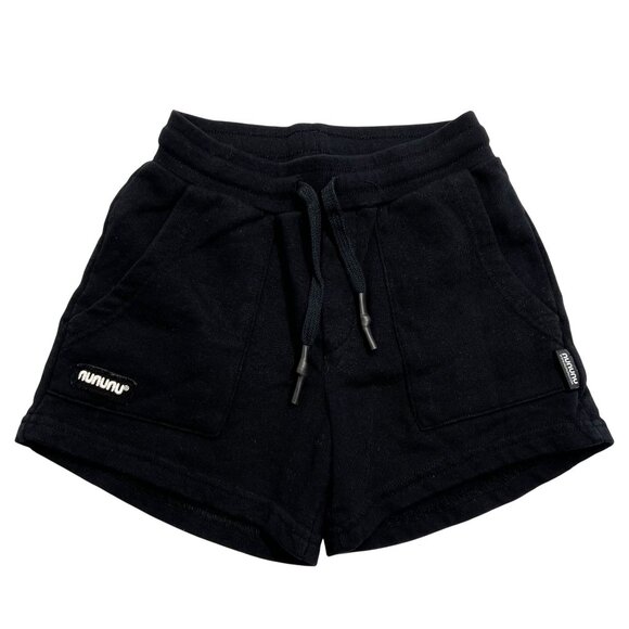 Nununu Solid Gym Shorts in Black - Picture 1 of 4